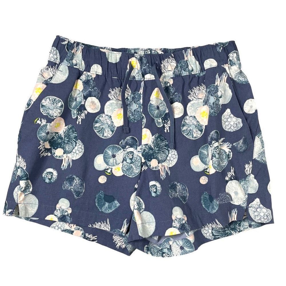 The North Face‎ printed Class V Shorts Sz M Womens mushroom jellyfish